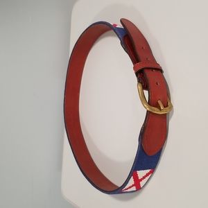 Smathers and Branson Belt with Alabama State Flag size 32